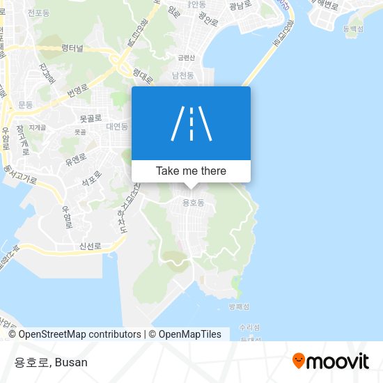 용호로 map
