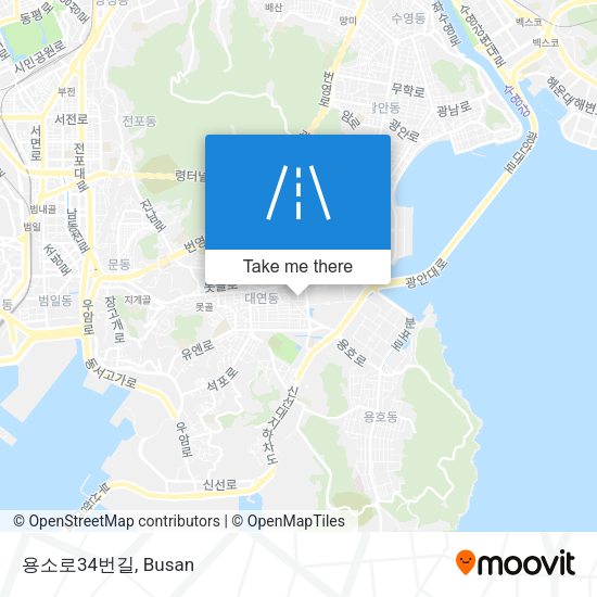 용소로34번길 map