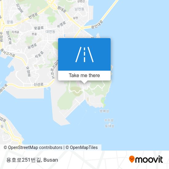 용호로251번길 map