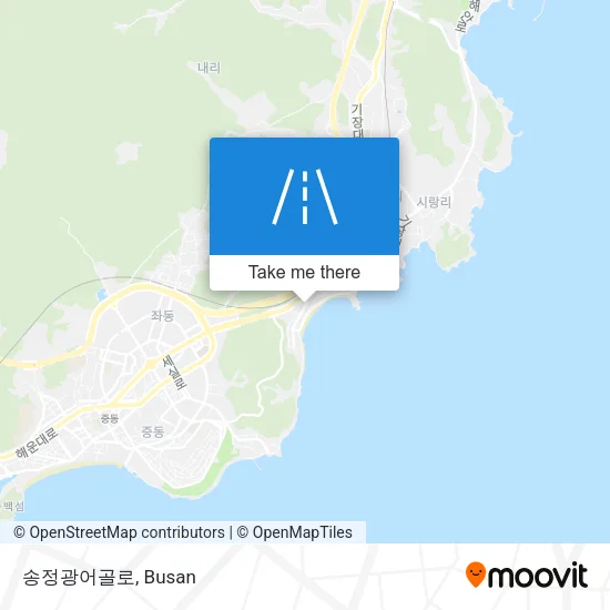 송정광어골로 map