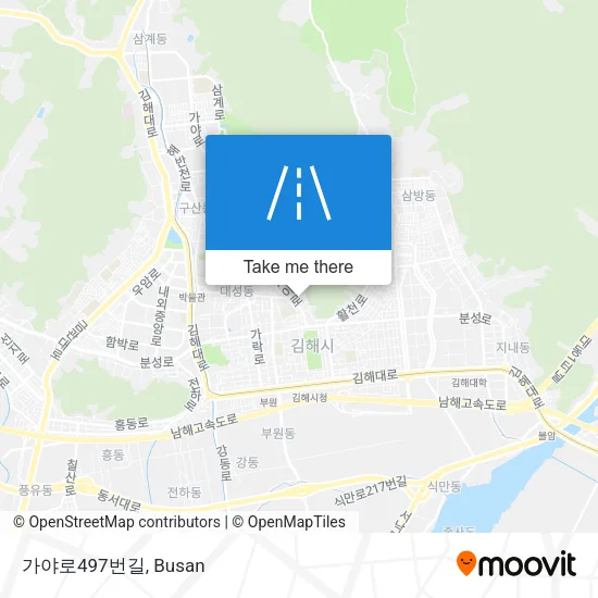 가야로497번길 map