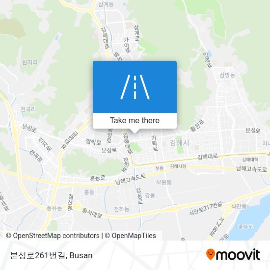 분성로261번길 map