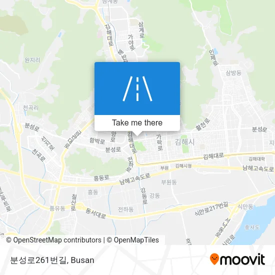 분성로261번길 map