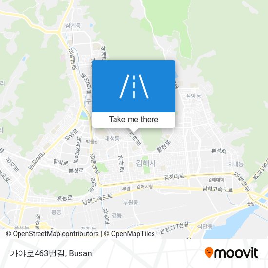 가야로463번길 map