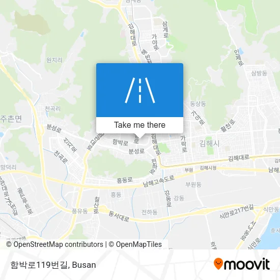함박로119번길 map