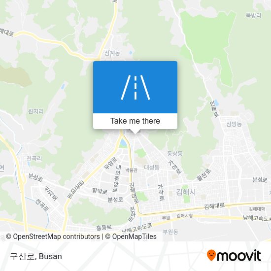 구산로 map