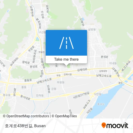 호계로438번길 map