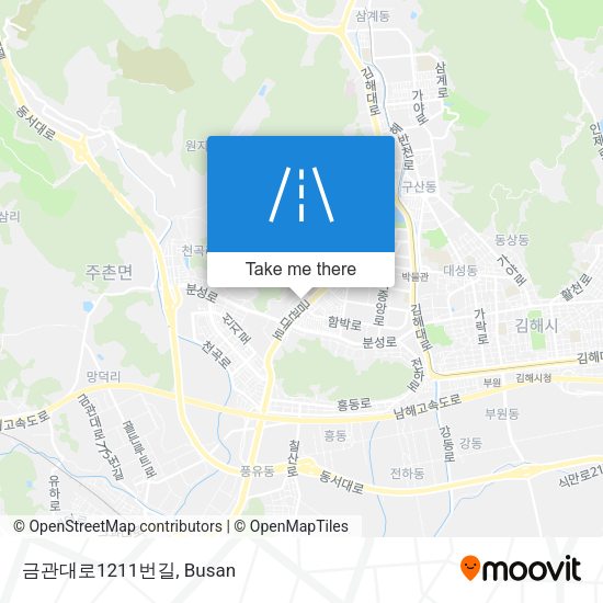금관대로1211번길 map
