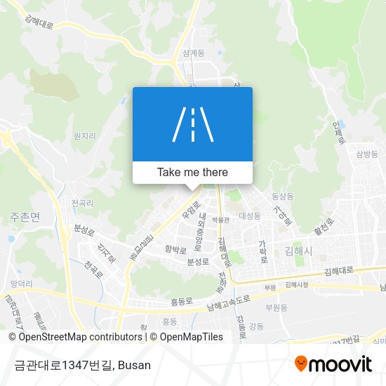 금관대로1347번길 map