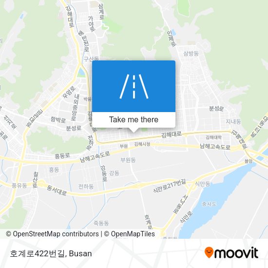 호계로422번길 map