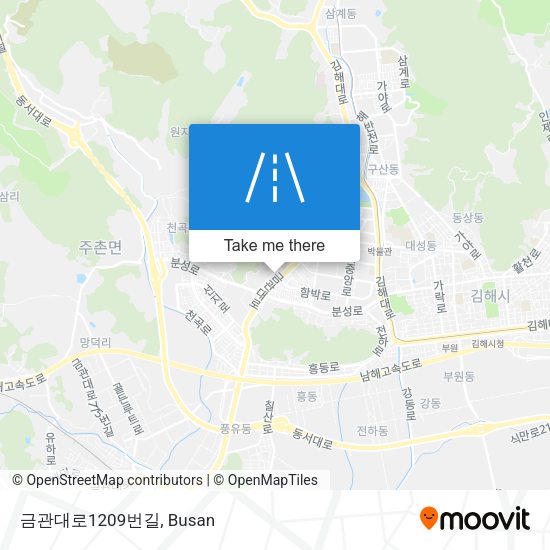 금관대로1209번길 map