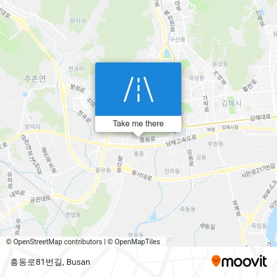 흥동로81번길 map