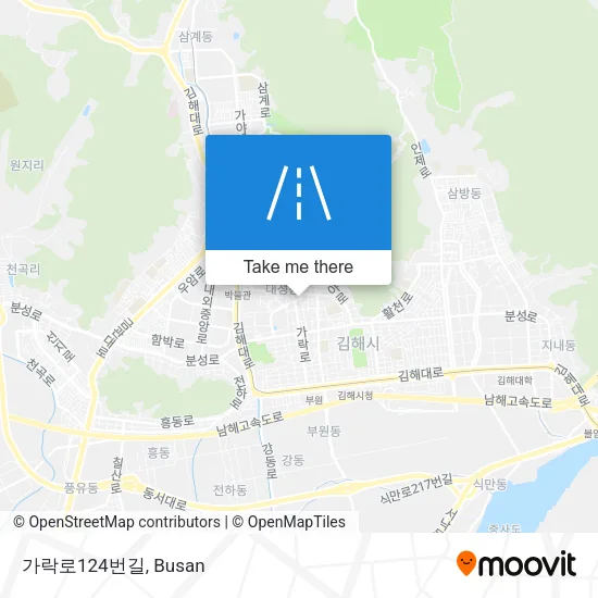 가락로124번길 map