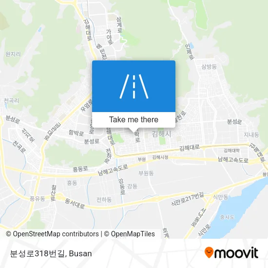 분성로318번길 map