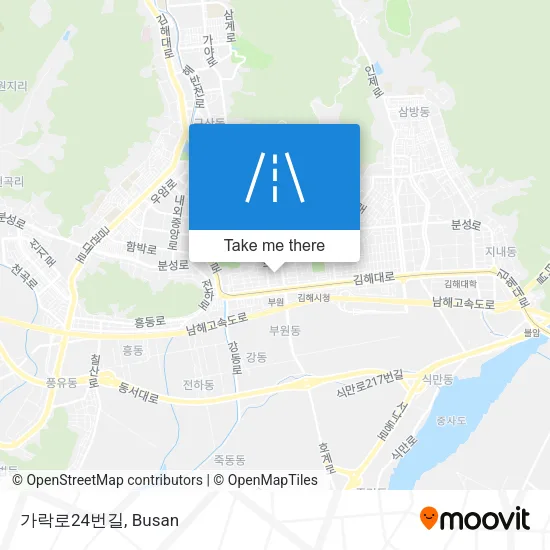 가락로24번길 map