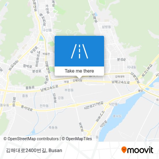 김해대로2400번길 map