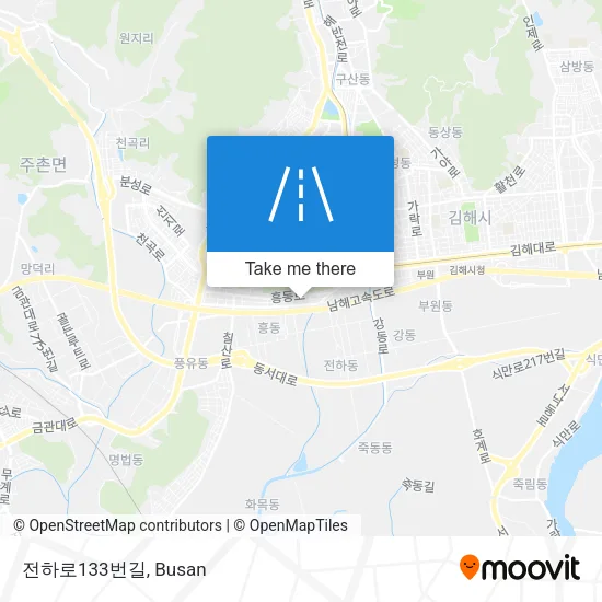 전하로133번길 map