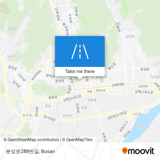 분성로288번길 map