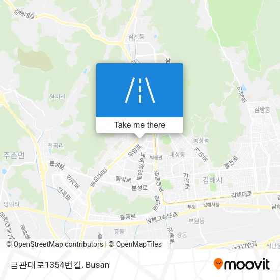 금관대로1354번길 map