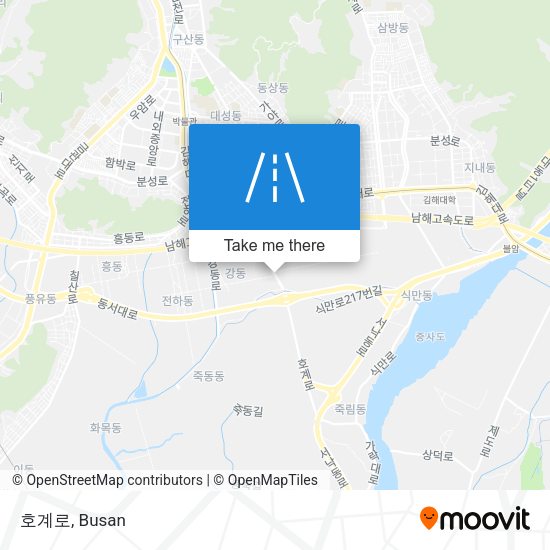 호계로 map