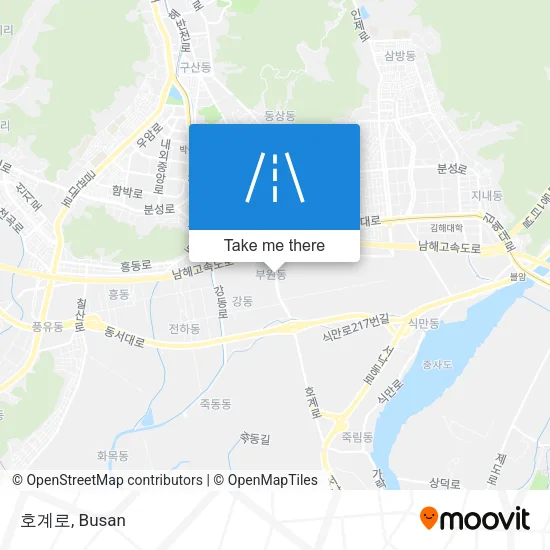호계로 map