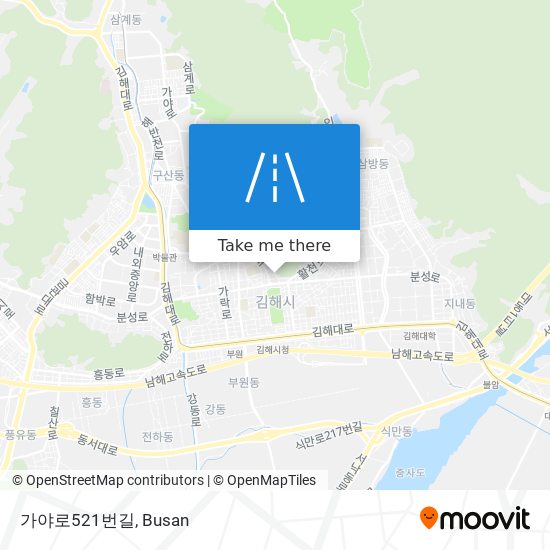 가야로521번길 map