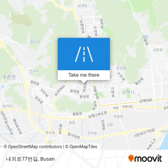 내외로77번길 map