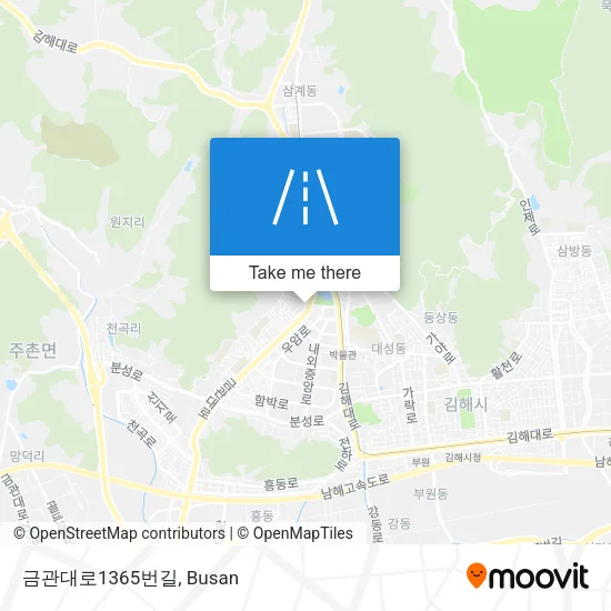 금관대로1365번길 map