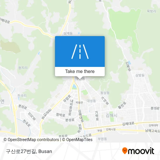 구산로27번길 map