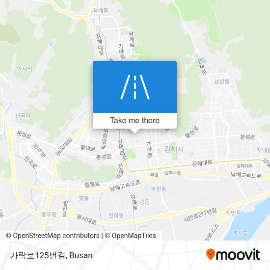 가락로125번길 map
