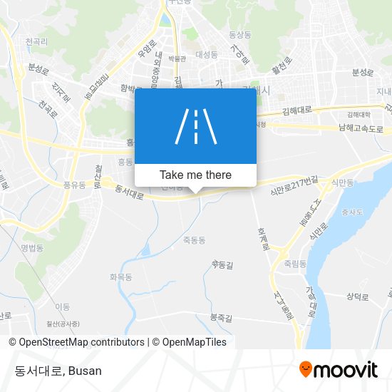동서대로 map