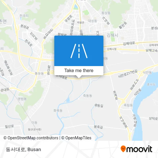 동서대로 map