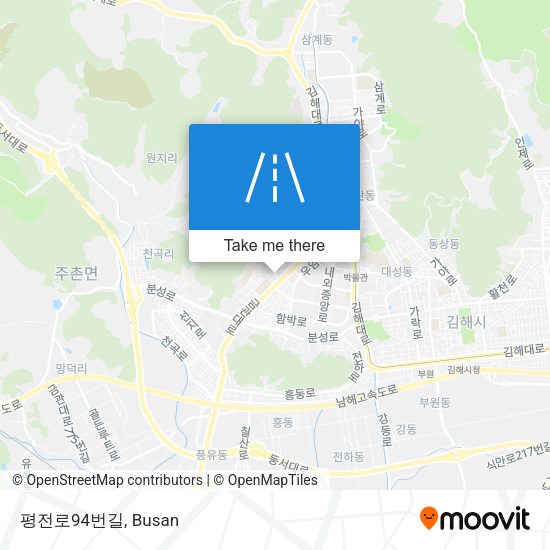 평전로94번길 map