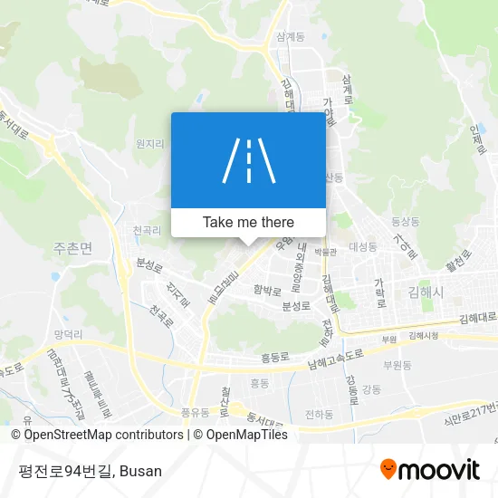 평전로94번길 map