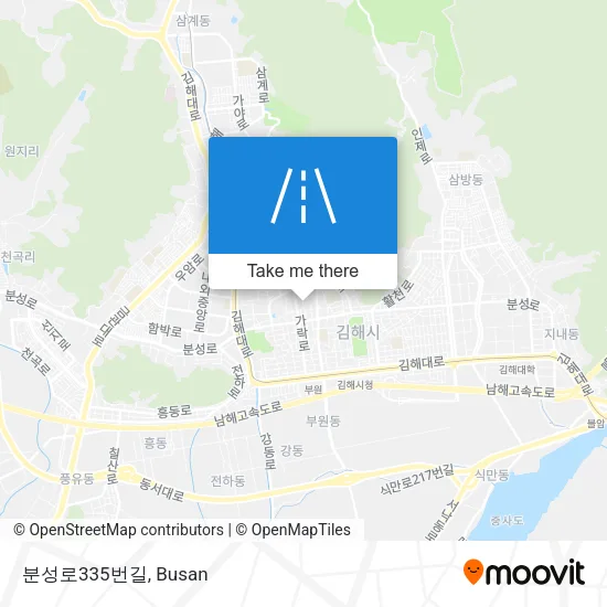 분성로335번길 map
