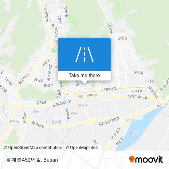 호계로452번길 map