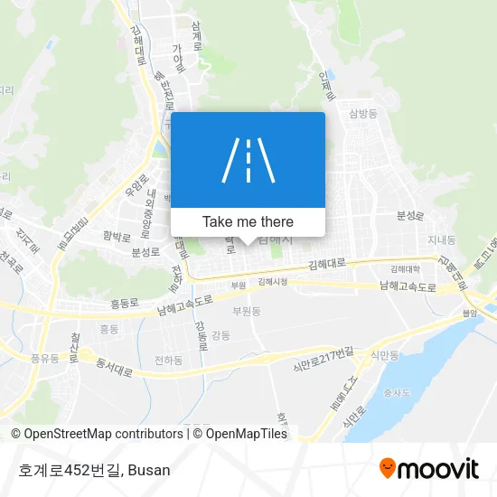 호계로452번길 map