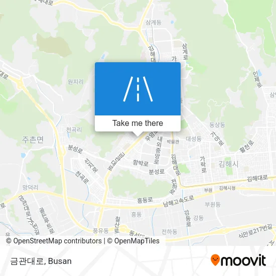 금관대로 map