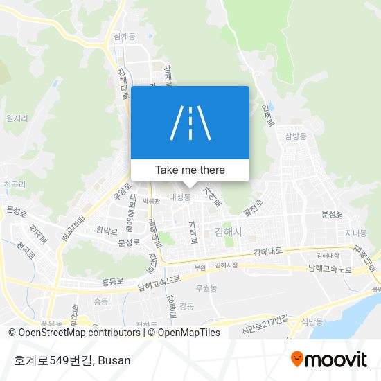 호계로549번길 map