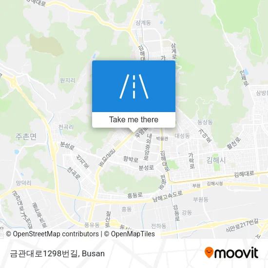 금관대로1298번길 map