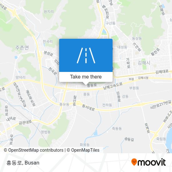 흥동로 map