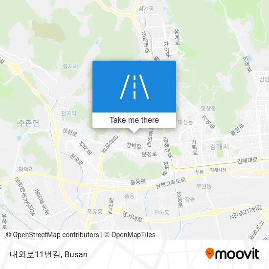 내외로11번길 map