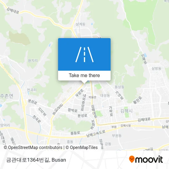 금관대로1364번길 map