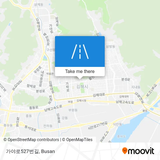 가야로527번길 map