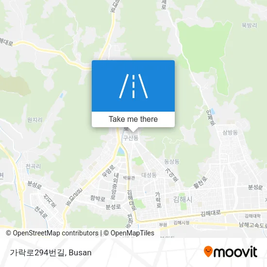 가락로294번길 map