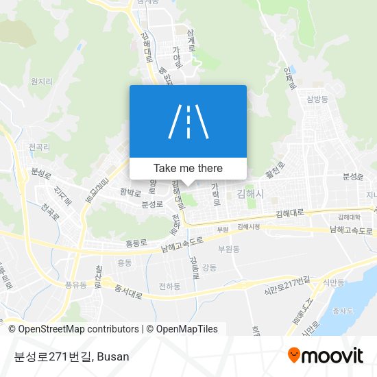 분성로271번길 map