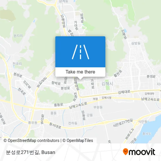 분성로271번길 map