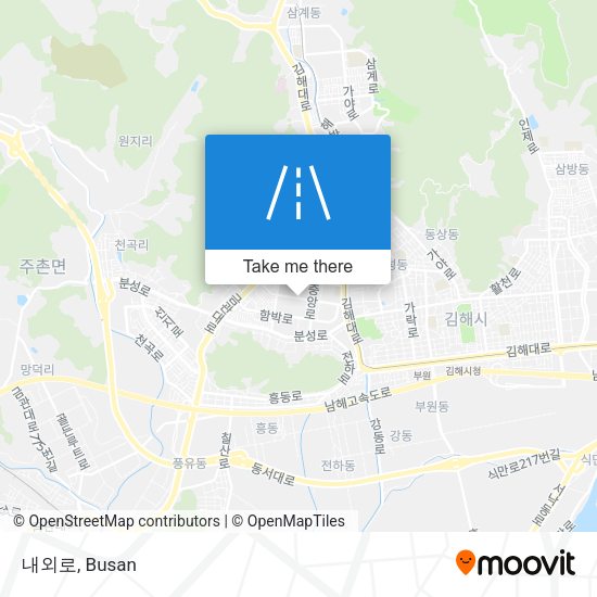내외로 map
