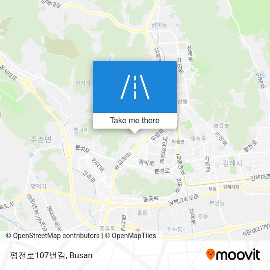 평전로107번길 map