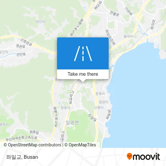 좌일교 map